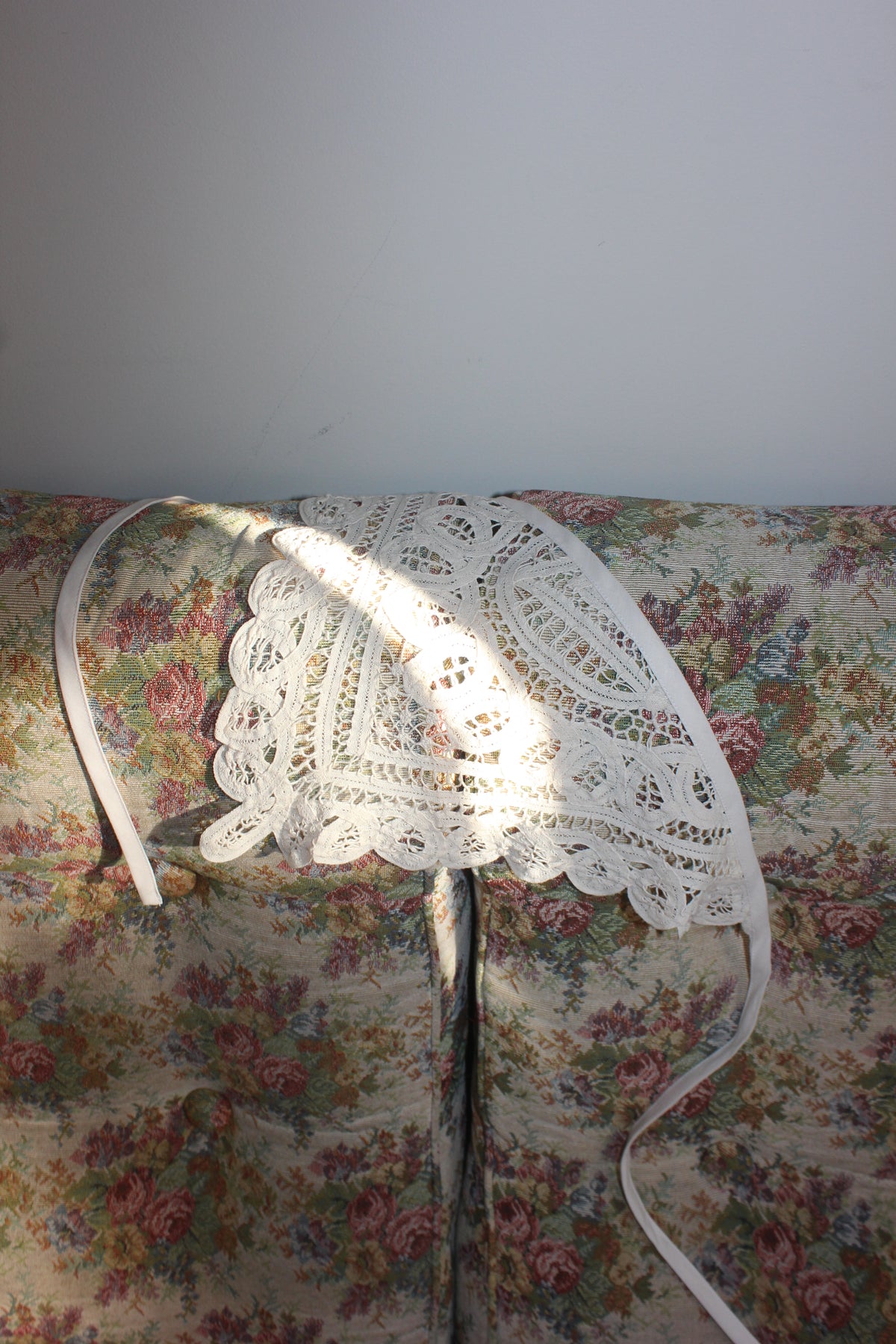 Bandana - Cream lace