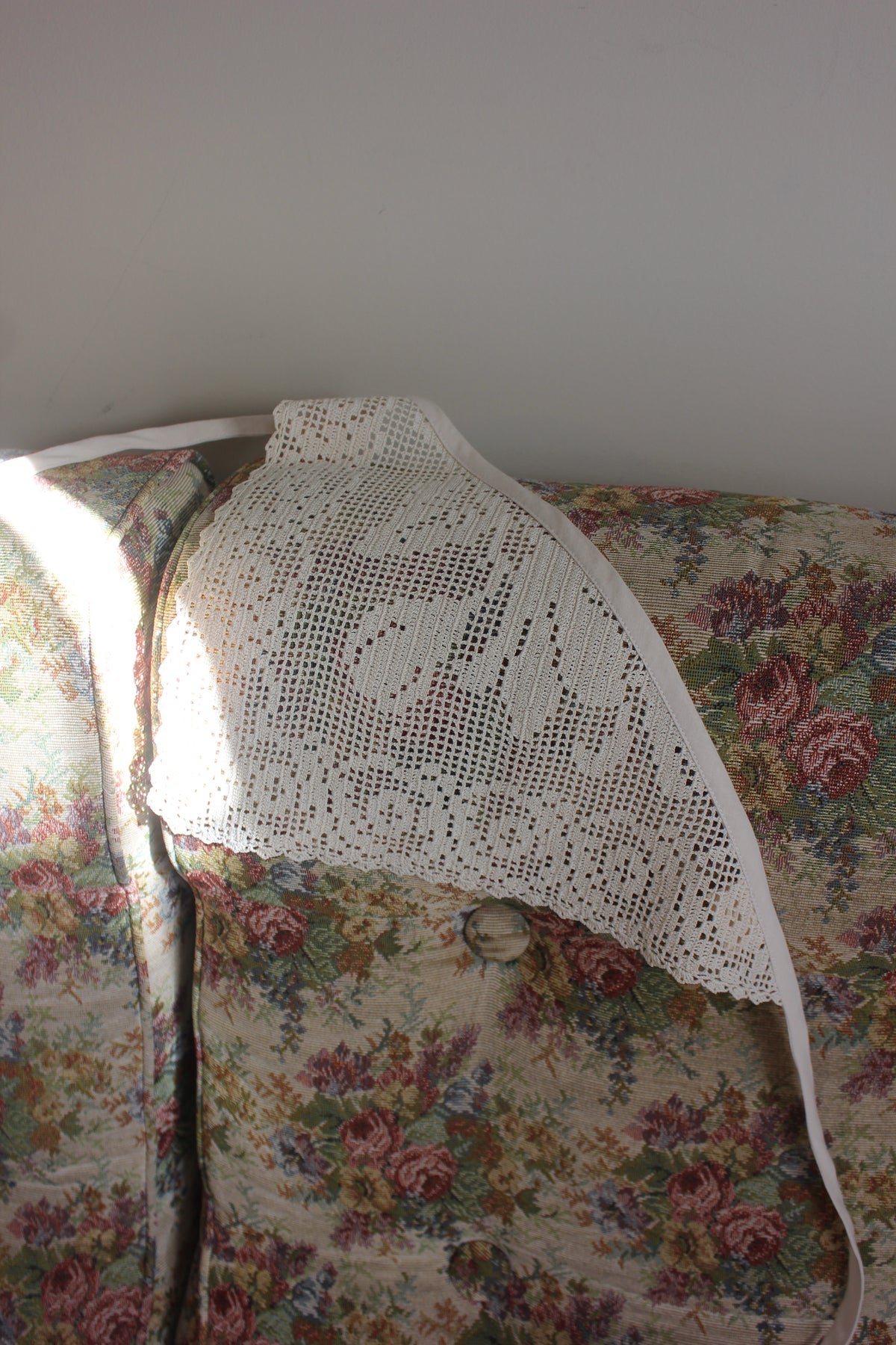 Bandana - Filet crochet