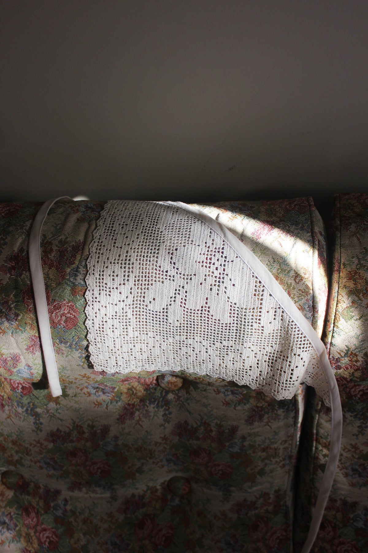 Bandana - Filet crochet
