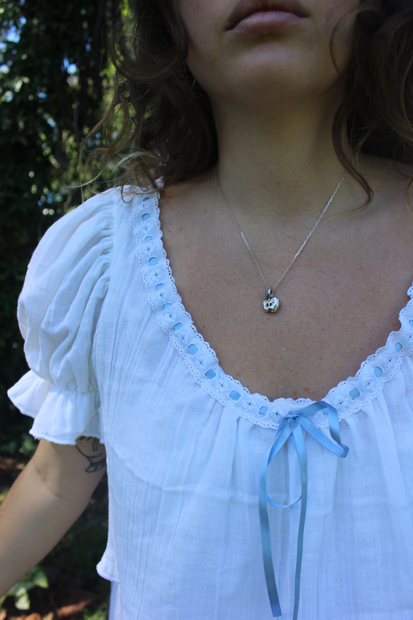 The Poppy Blouse - Blue