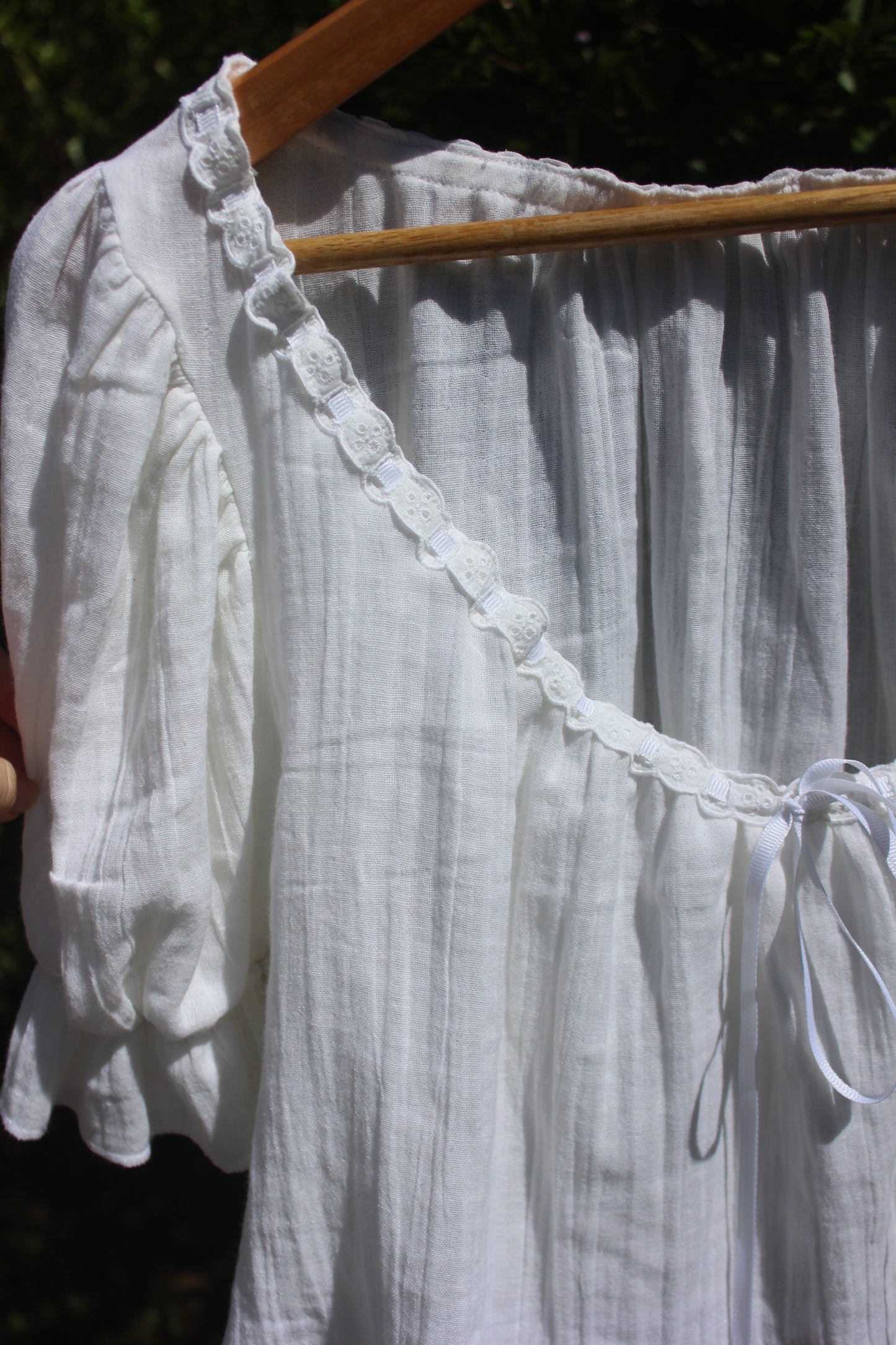 The Poppy Blouse - White