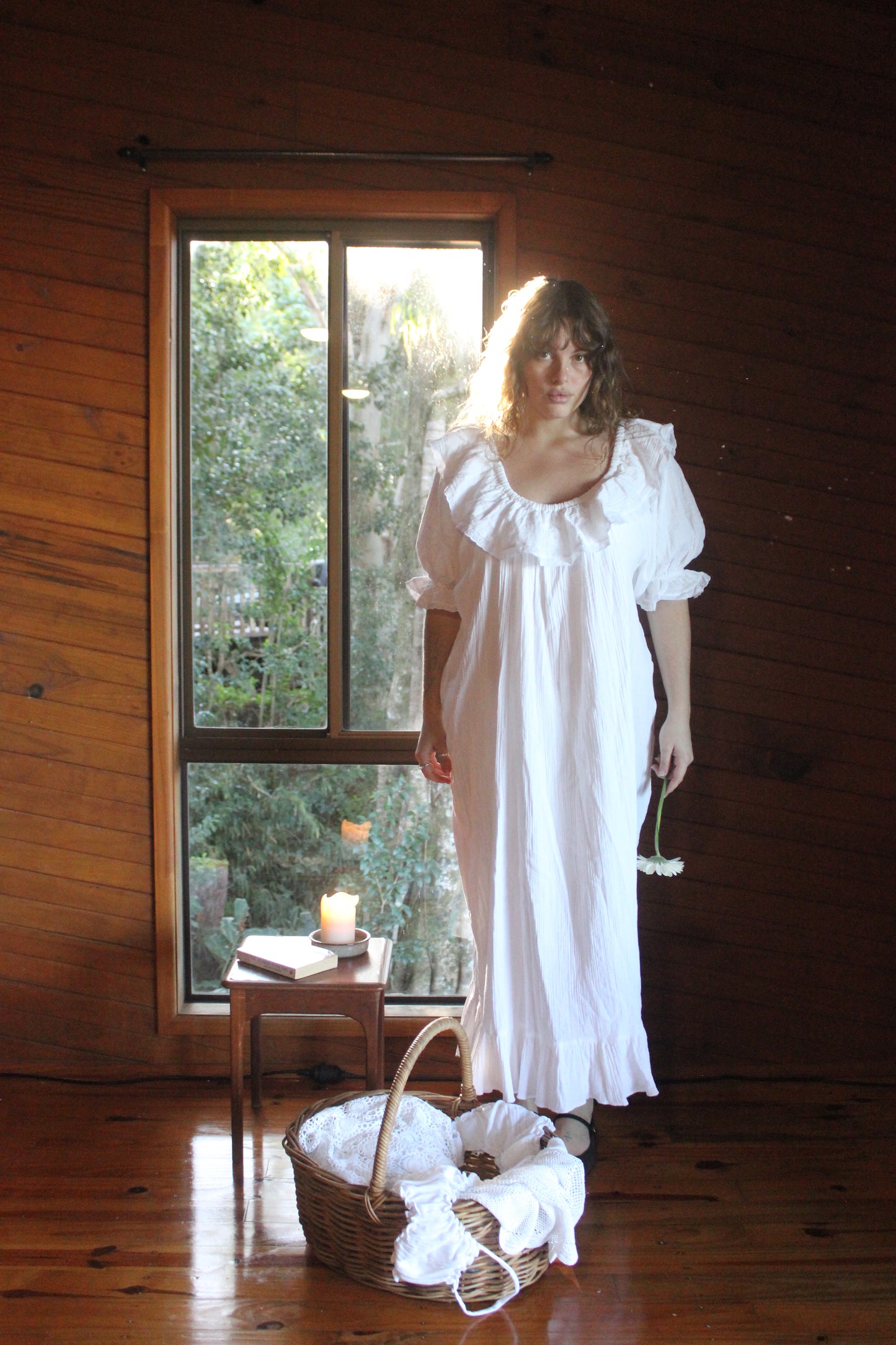 The Carmella dress - Maxi white lace