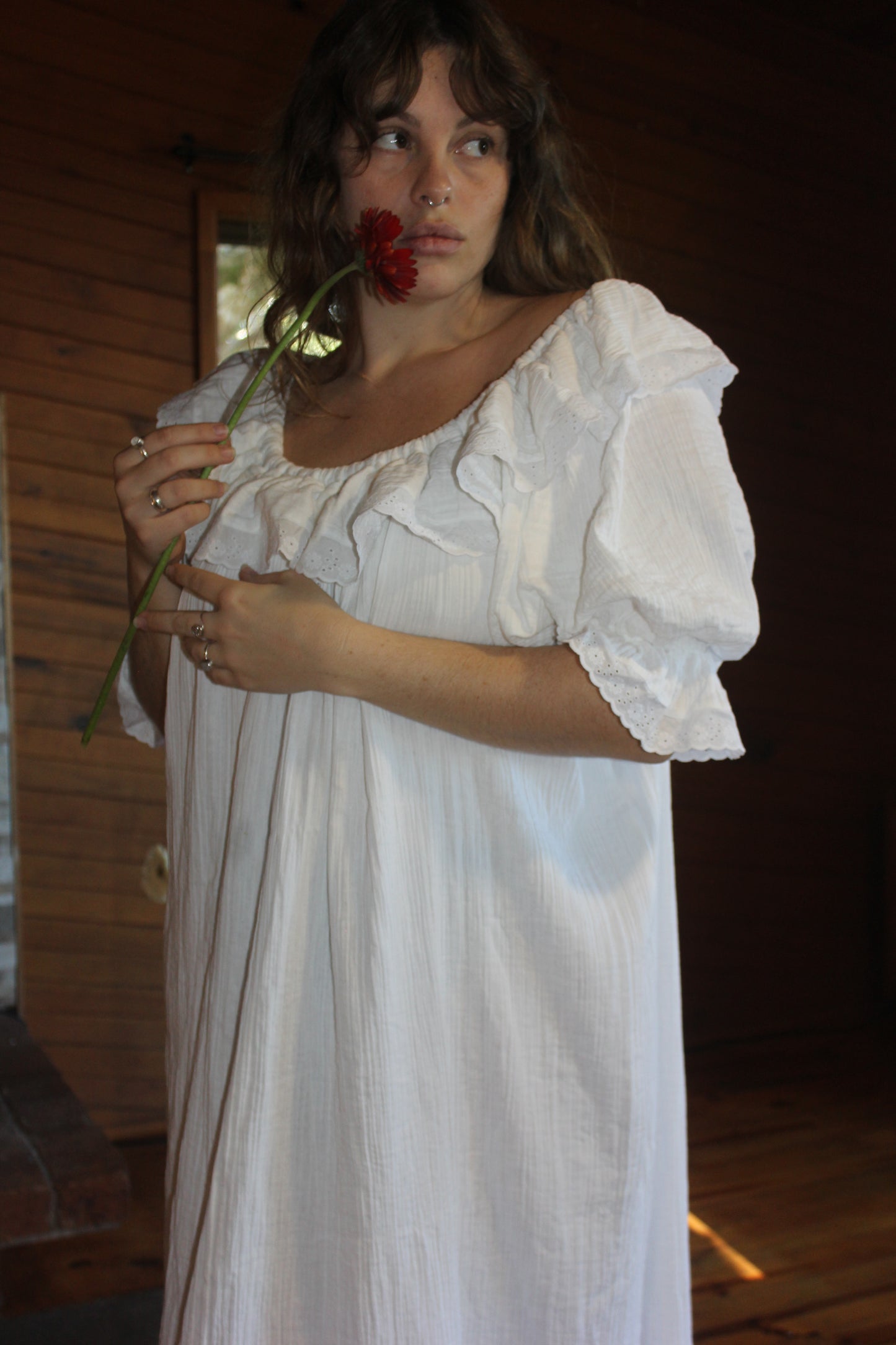 The Carmella dress - Maxi floral lace
