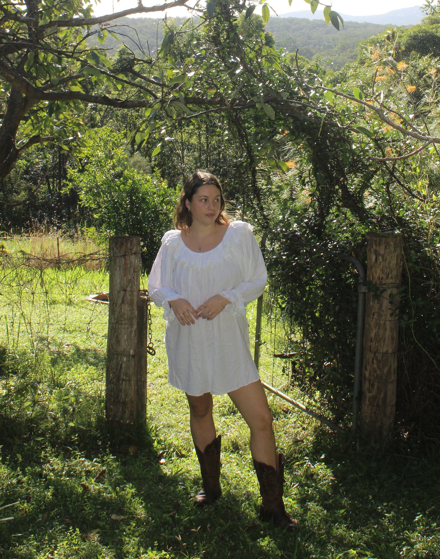 The Carmella dress - Mini with lace