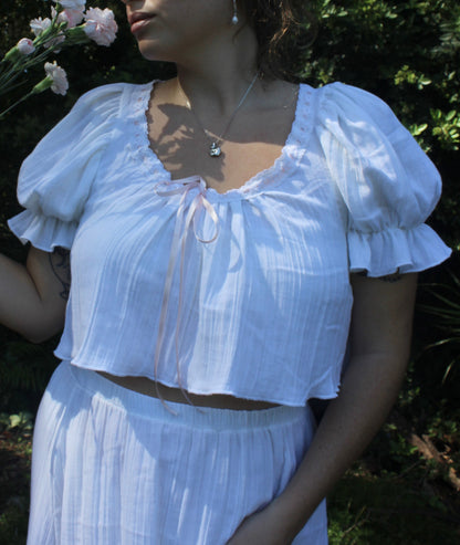 The Poppy Blouse - Pink