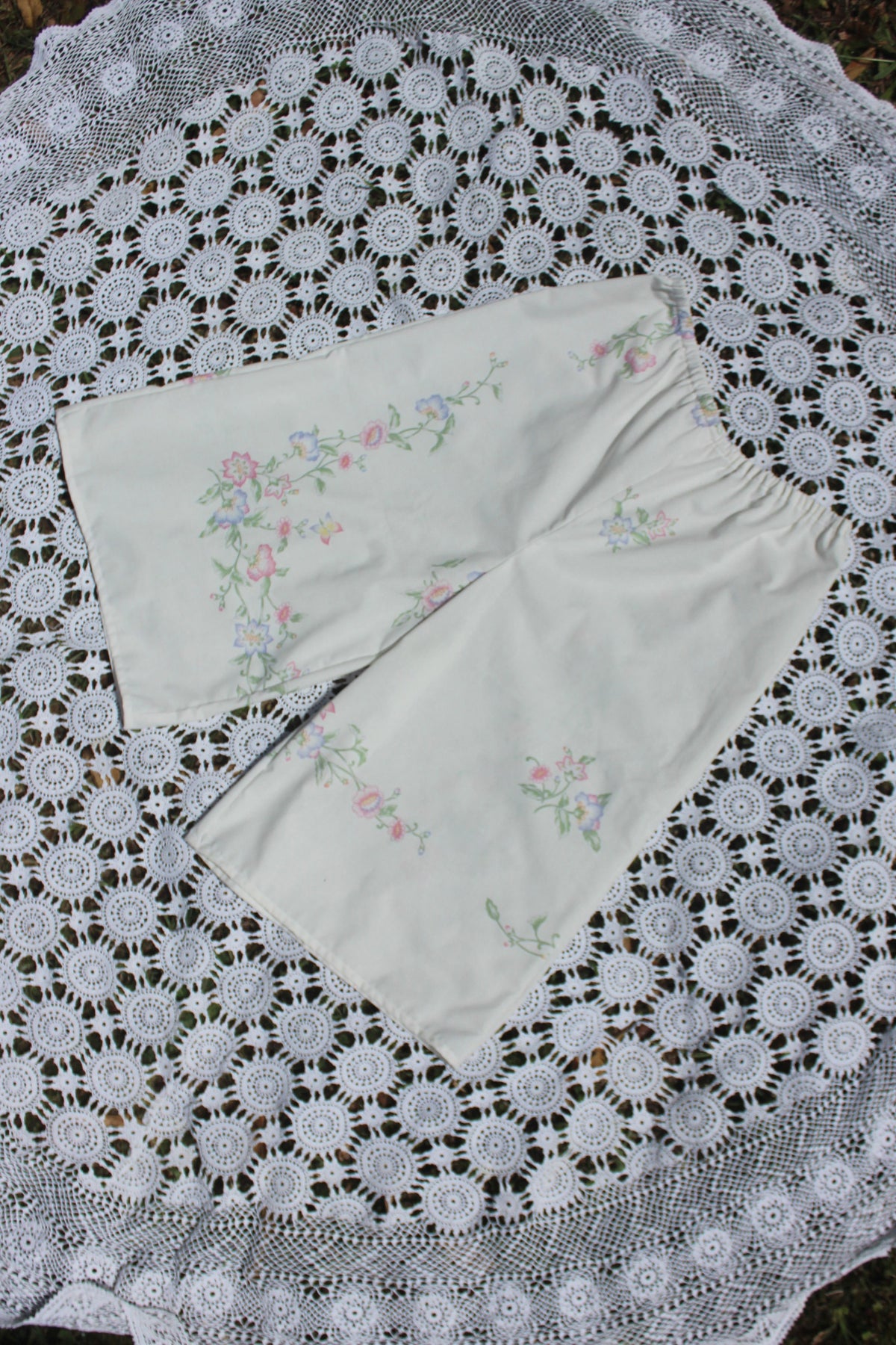 Capri pant - Pastel floral