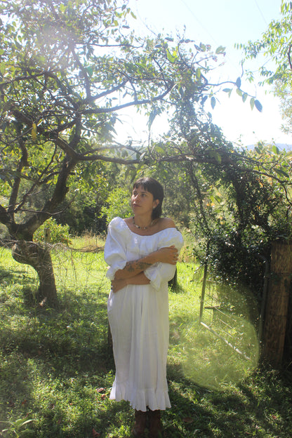 The Carmella dress - Maxi with lace