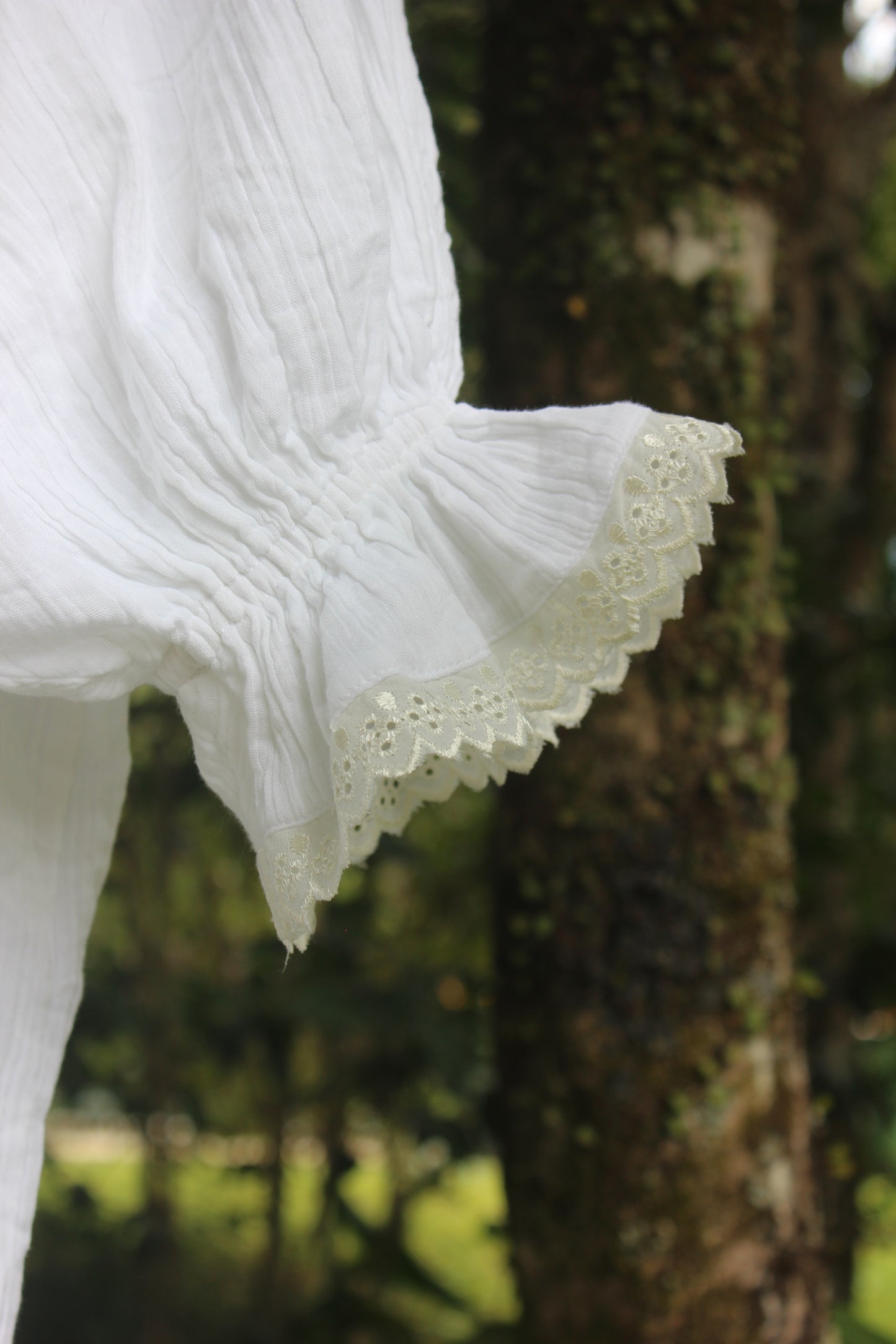 The Carmella dress - Maxi cream lace