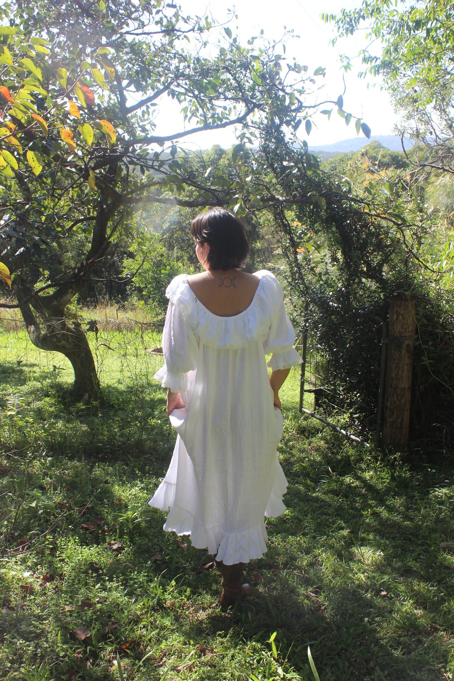 The Carmella dress - Maxi with lace