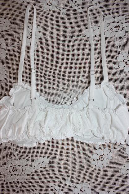 Dolly bralette Medium - White embroidery